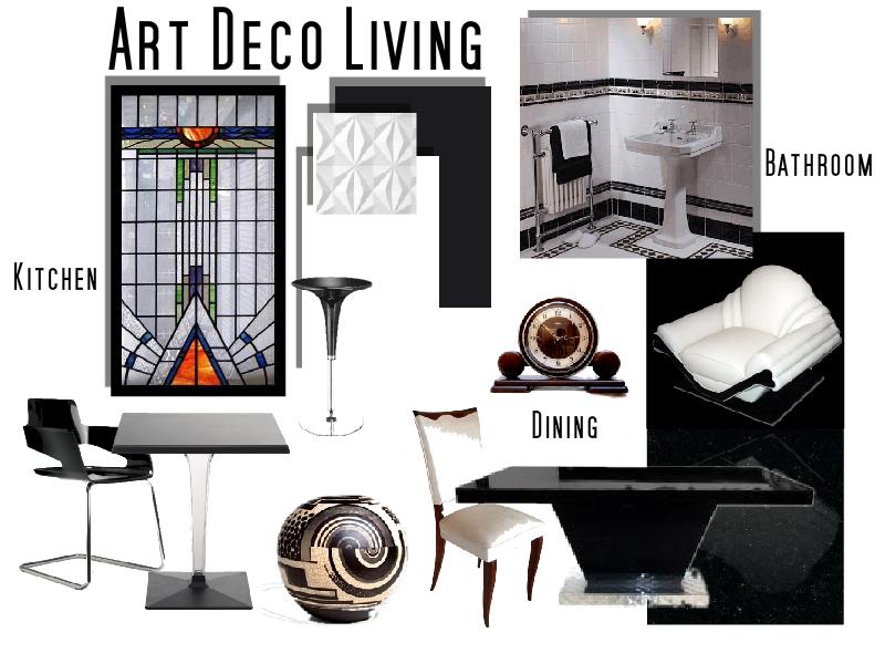 Black And White Art Deco Patterns