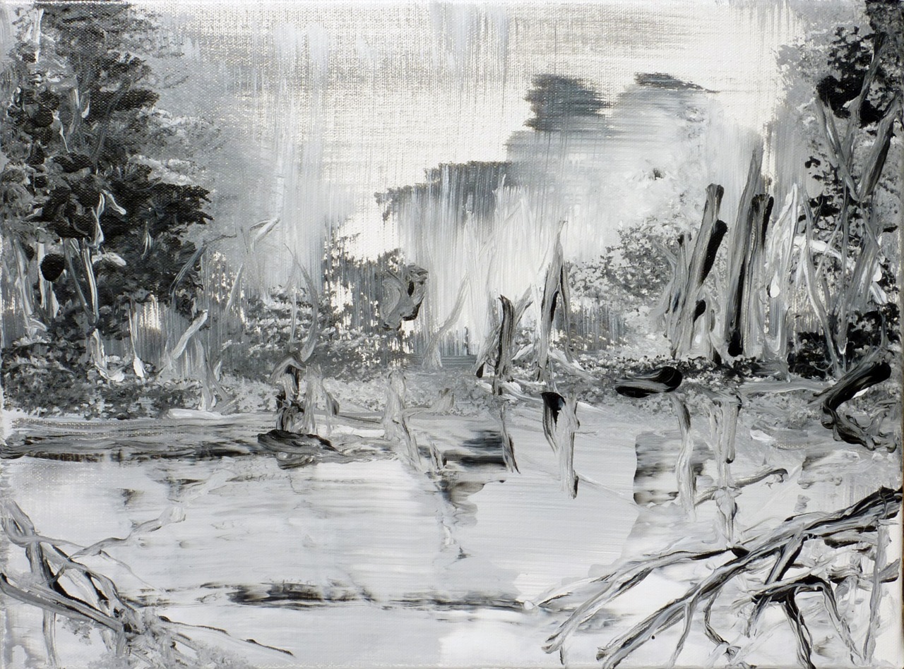 Black And White Artists Paintings