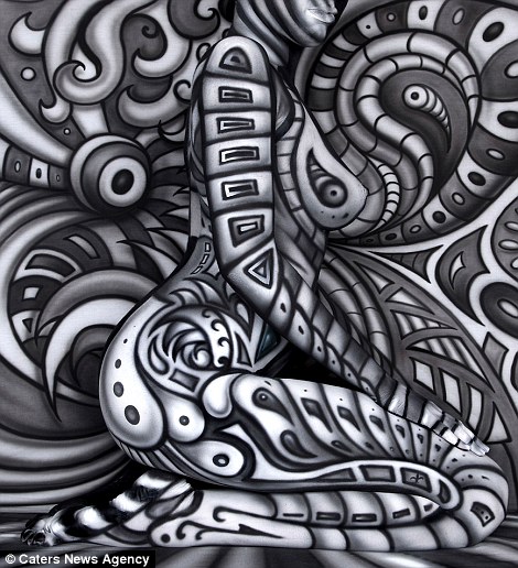 Black And White Psychedelic Patterns