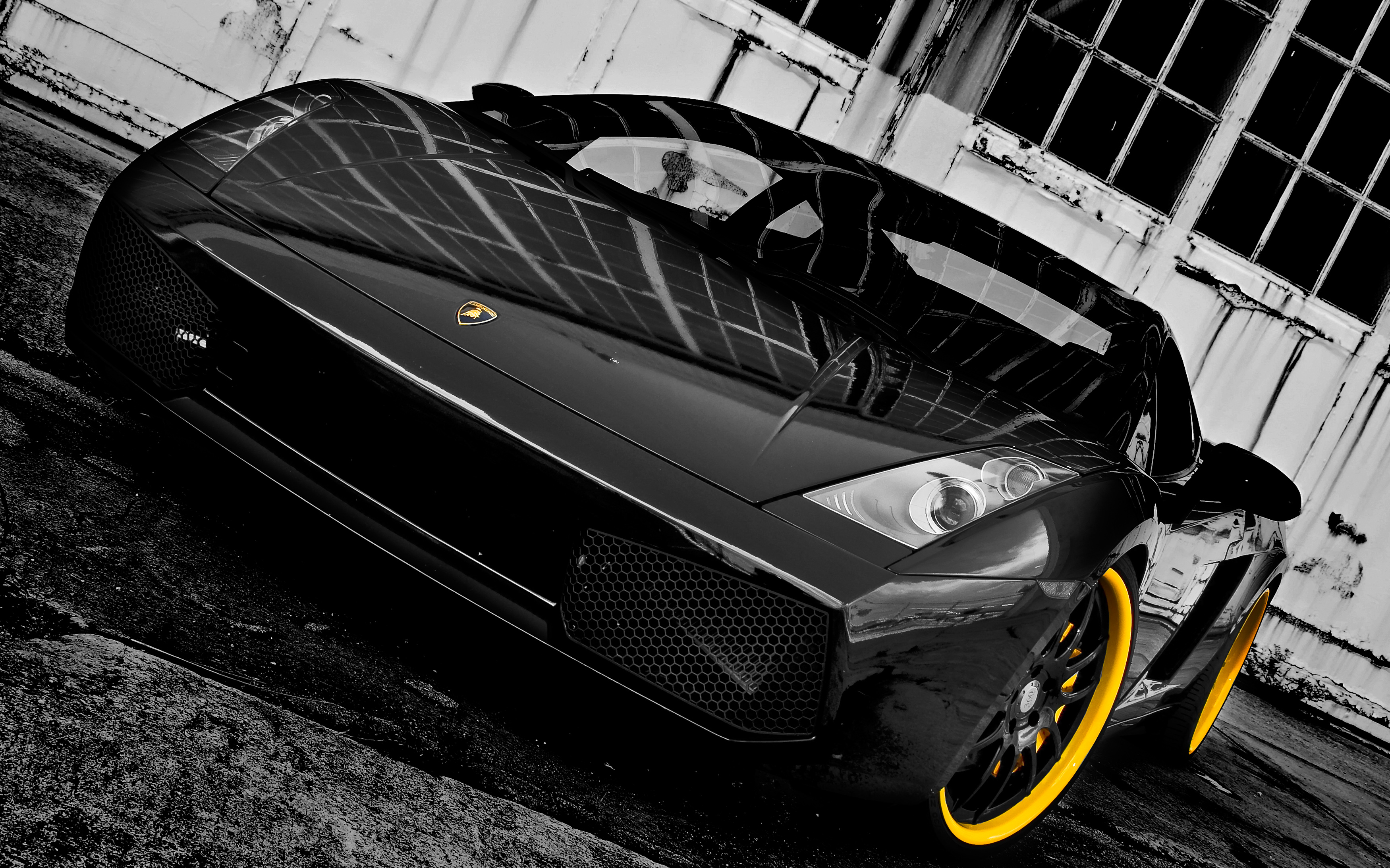 Black Lamborghini Wallpaper Hd