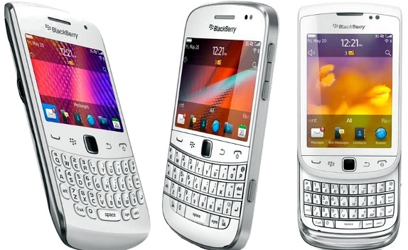 Blackberry Bold 4 White Colour