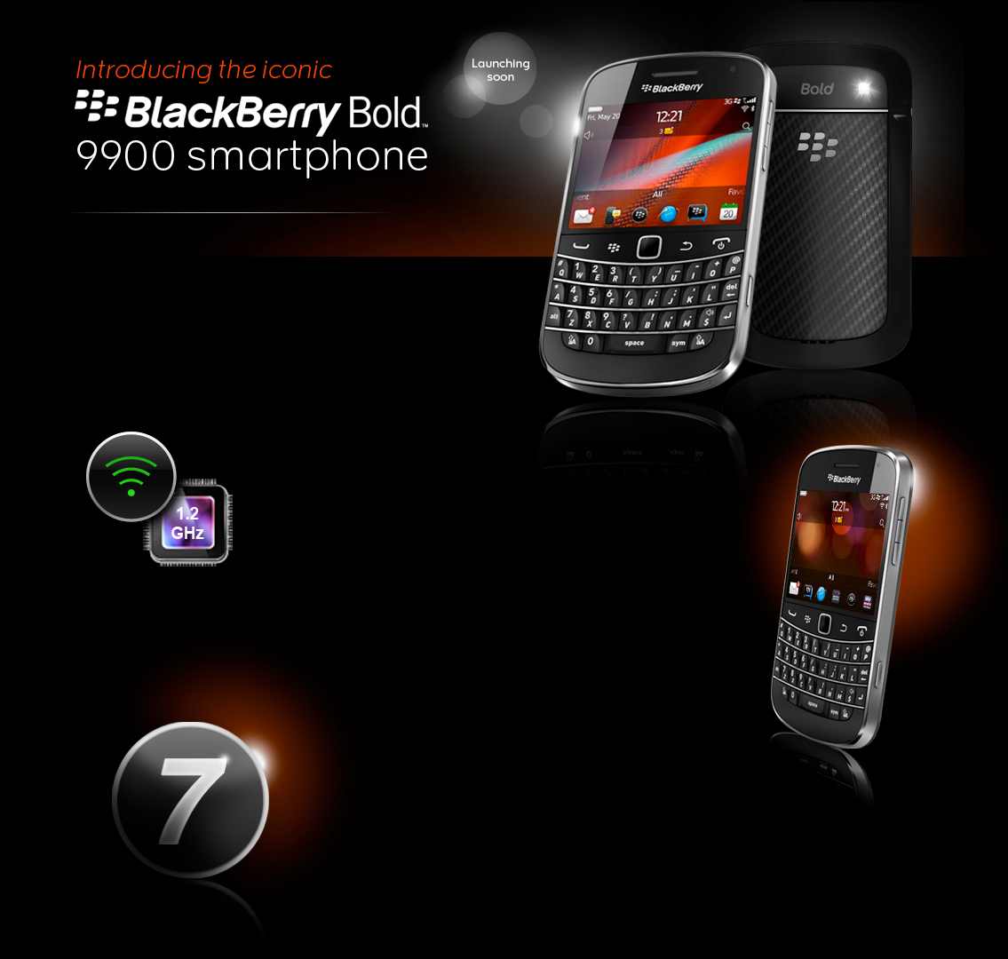 Blackberry Bold 5 9900 Specifications