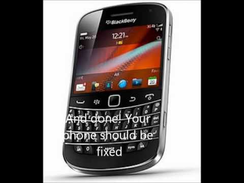 Blackberry Bold 9000 White Screen Fix