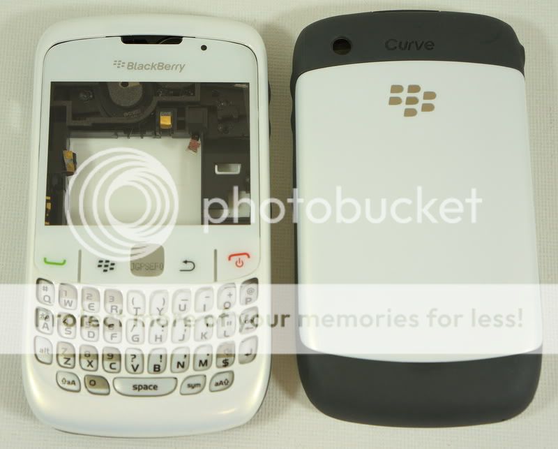 Blackberry Curve 8520 White Housing