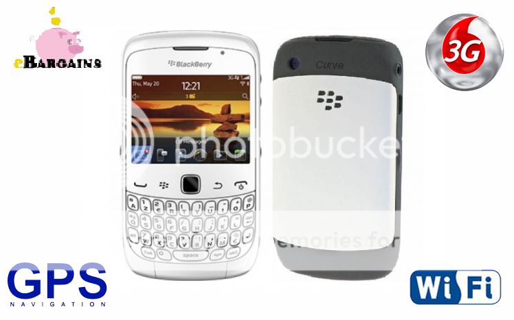 Blackberry Curve 9300 White