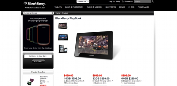 Blackberry Playbook 16gb Price In Canada