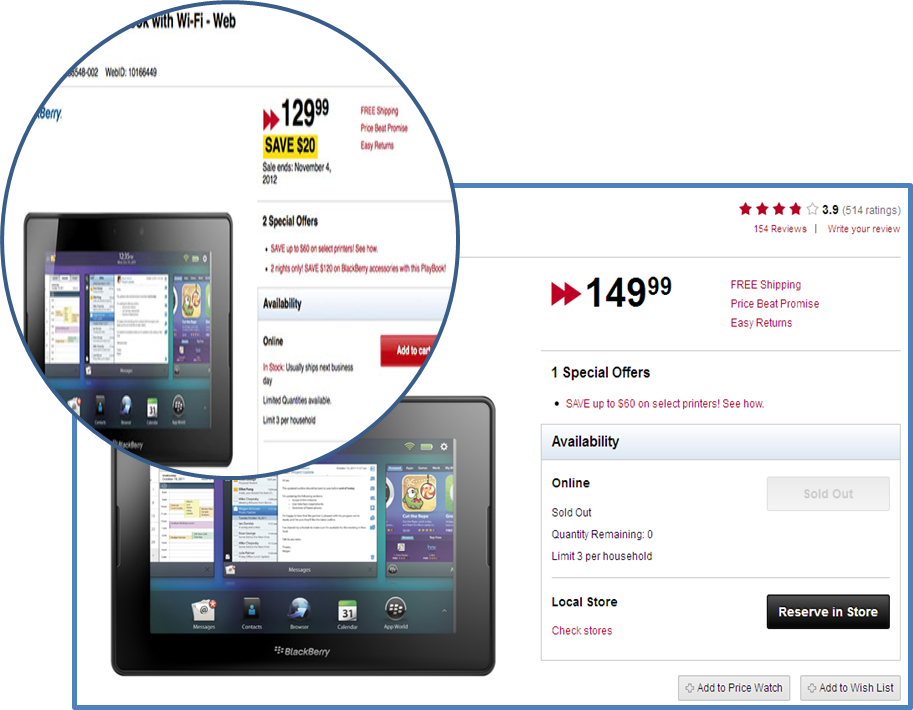 Blackberry Playbook 32gb Price In Usa