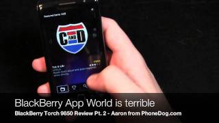 Blackberry Torch 9850 Review Youtube