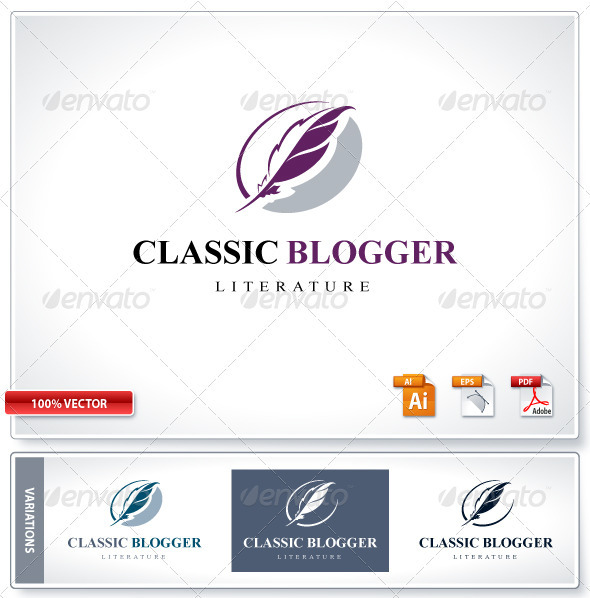 Blogger Logo Vector