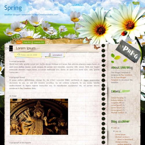 Blogger Templates 2012 Download