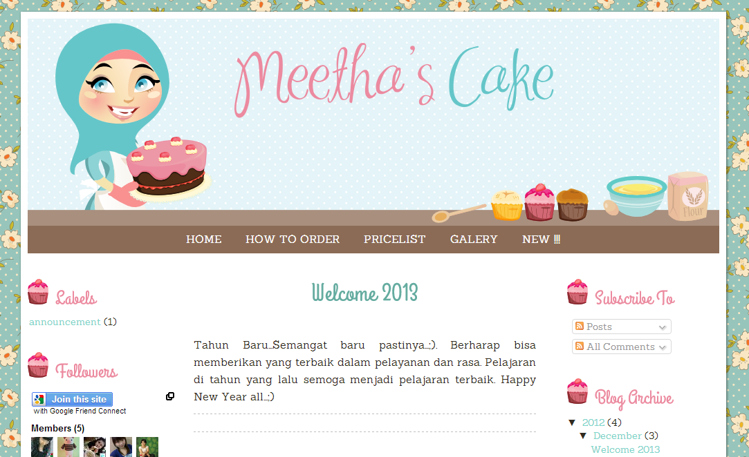 Blogger Templates Cute