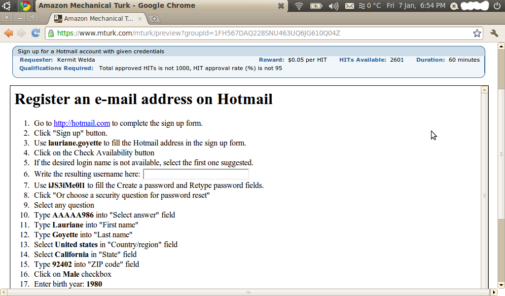 Blogspot Hotmail