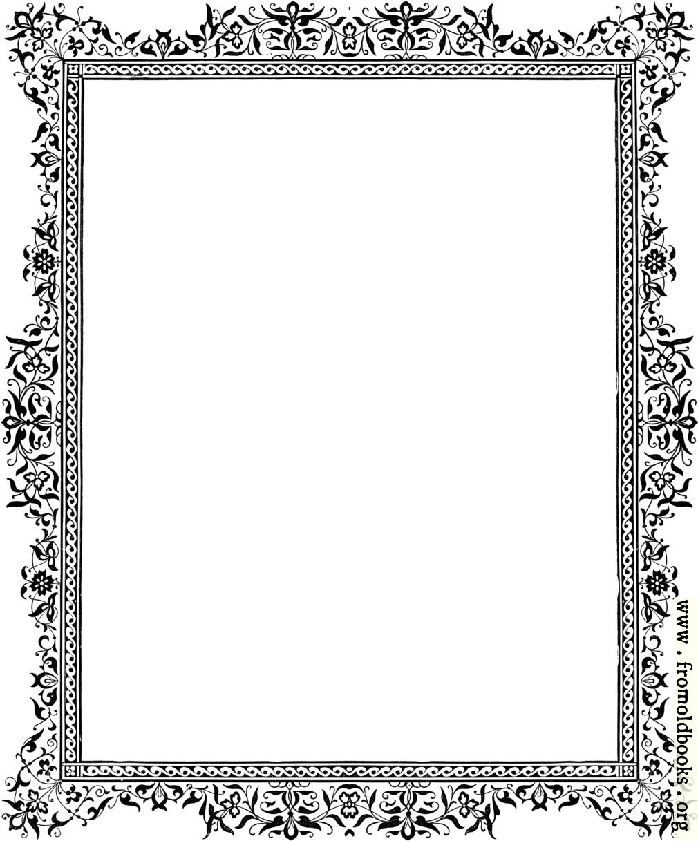 Book Clipart Border