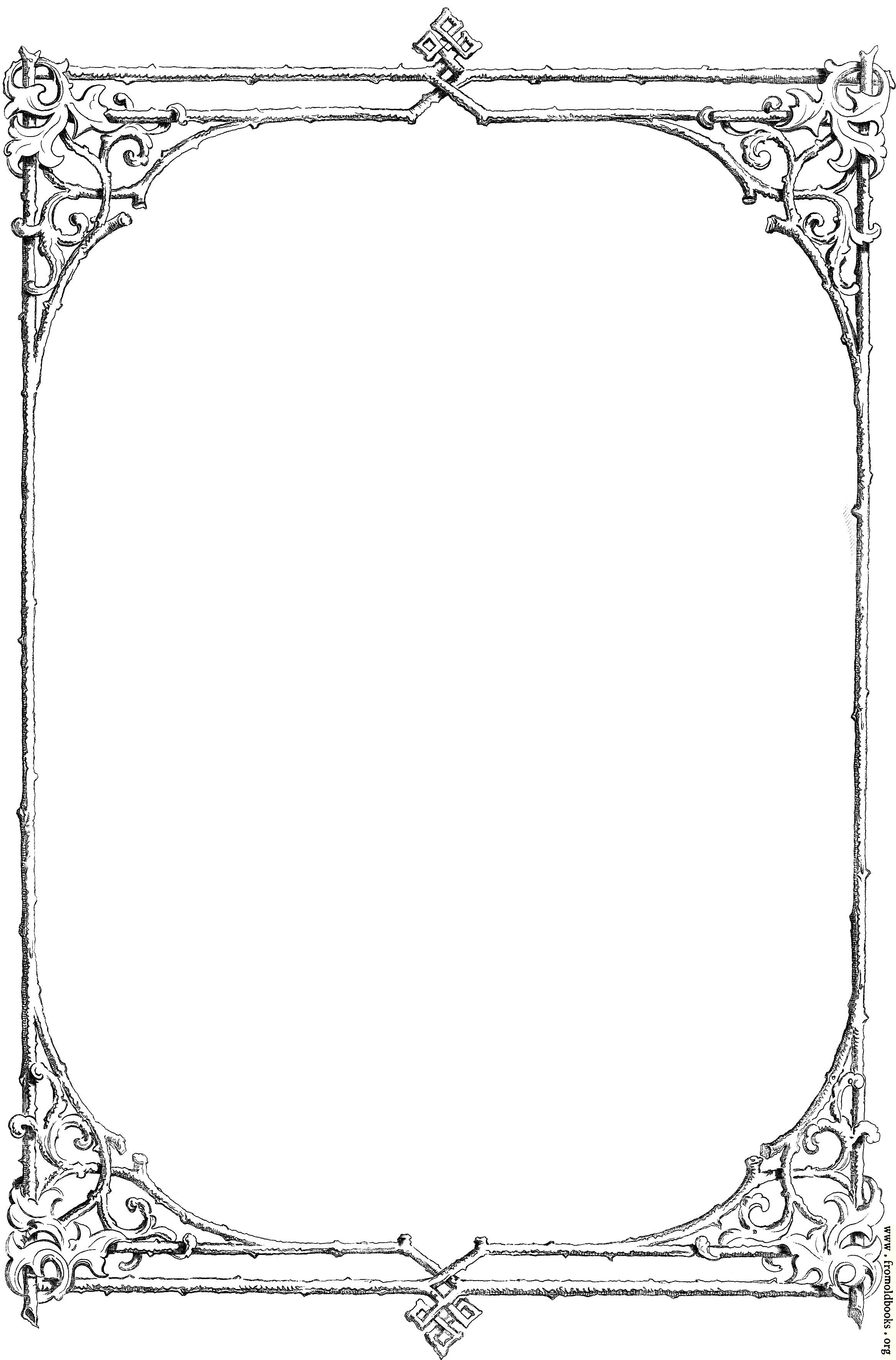 Book Clipart Border