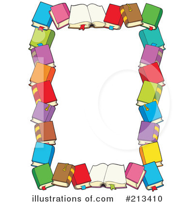 Book Clipart Border