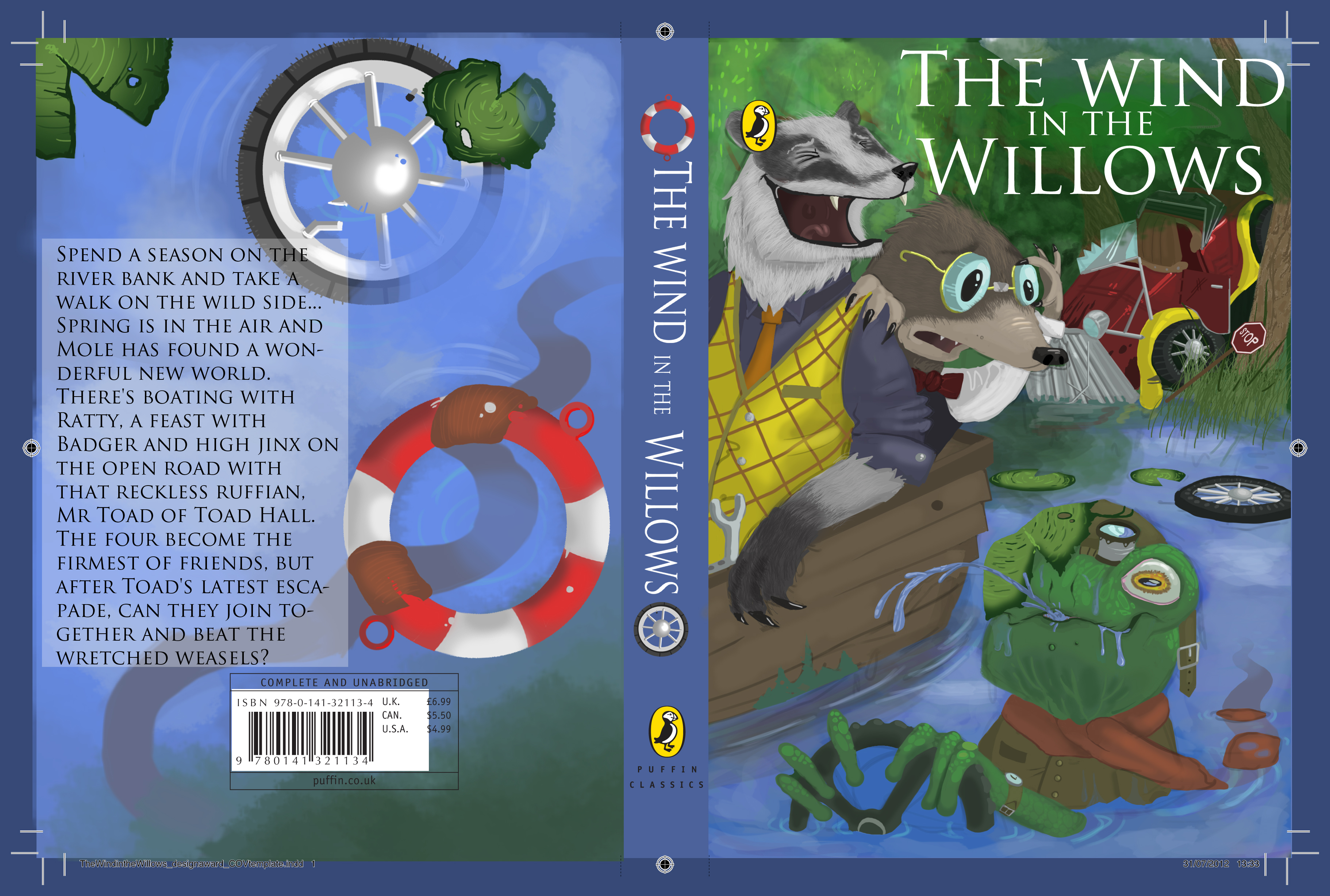 Book Cover Template For Kids
