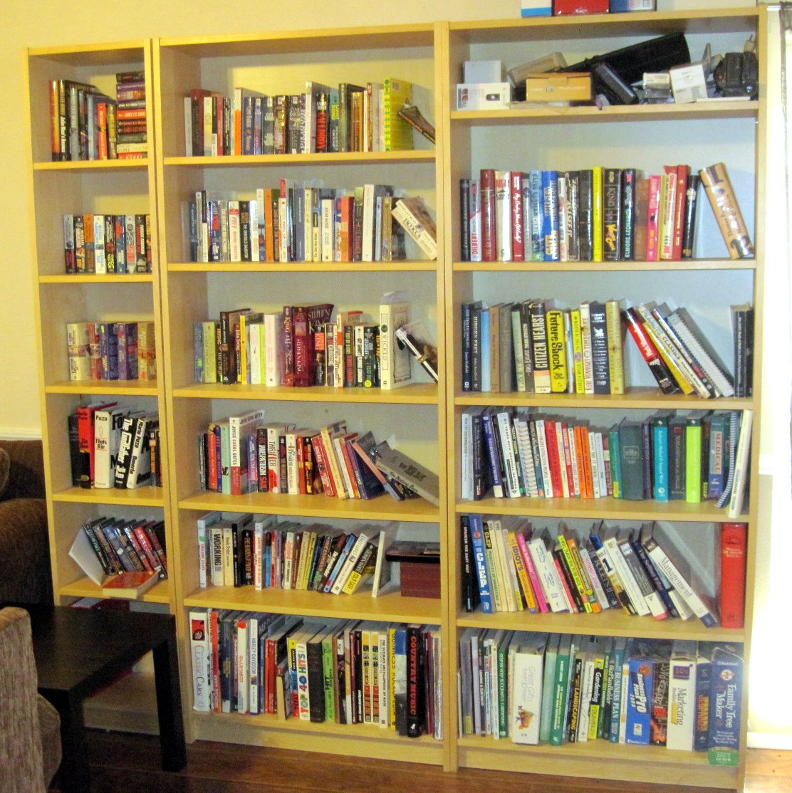 Bookshelves Ikea