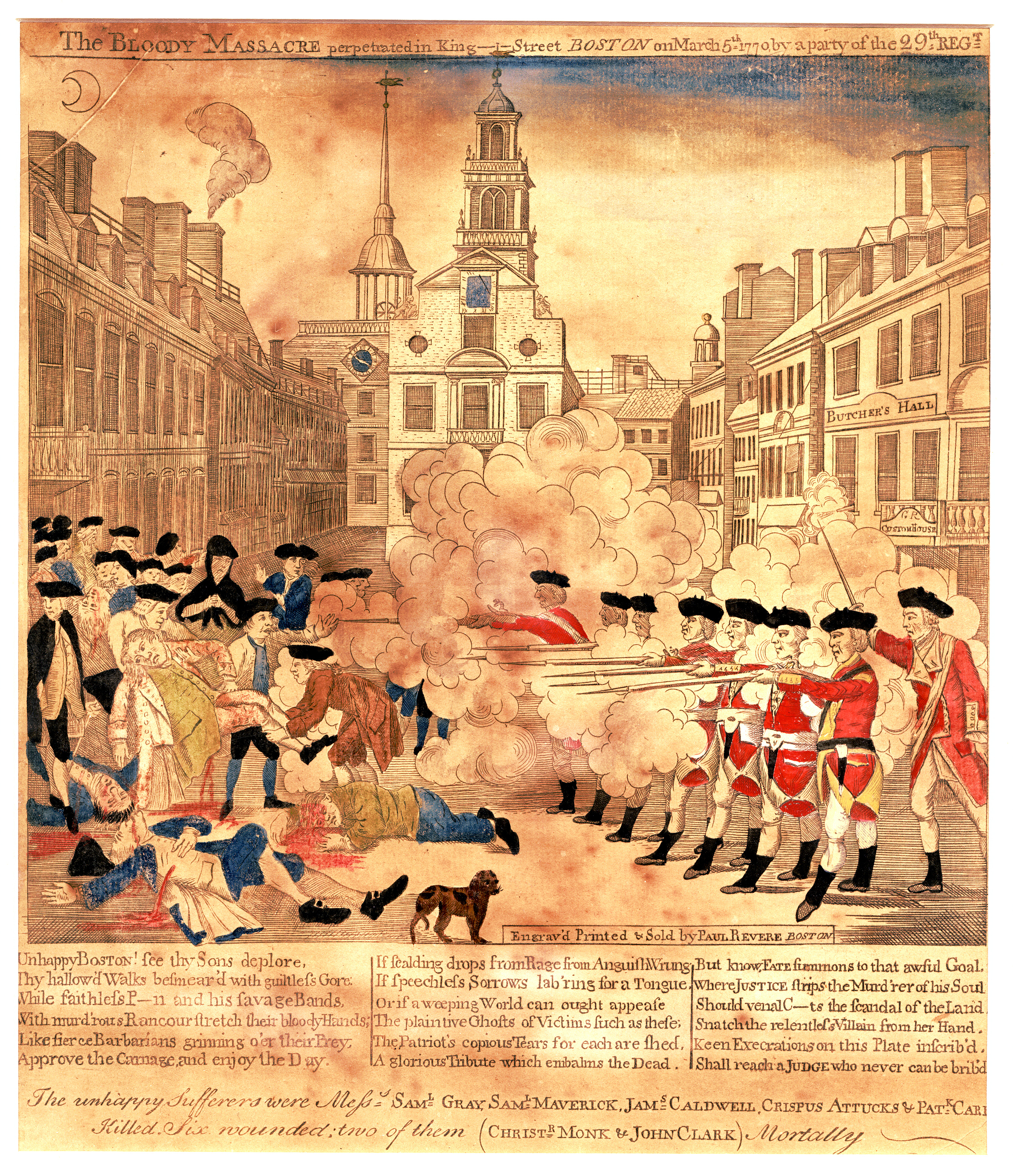 Boston Massacre 1770 Definition