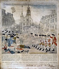 Boston Massacre Pictures Paul Revere