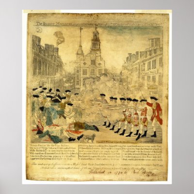 Boston Massacre Pictures Paul Revere