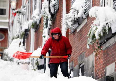 Boston Snowfall Average
