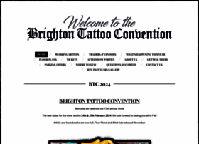 Brighton Tattoo Convention Artists