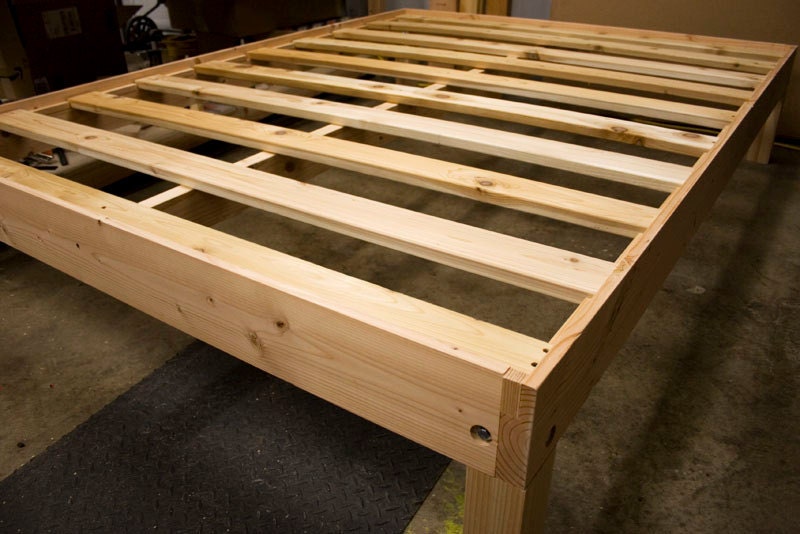 Build Your Own Bed Frame With Drawers