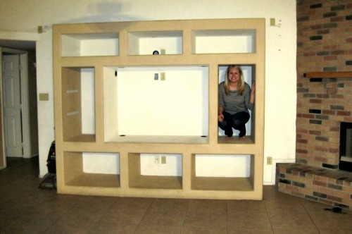 Built In Entertainment Center Plans Free