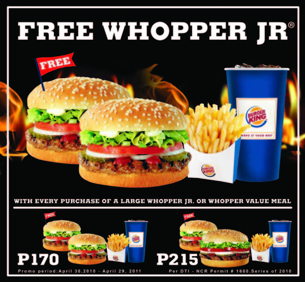 Burger King Whopper Meal