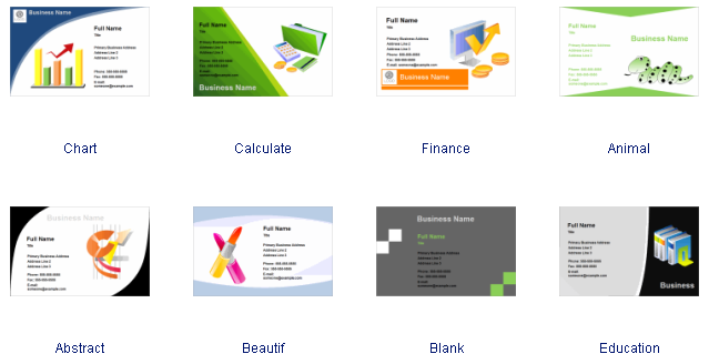 Business Card Design Freeware