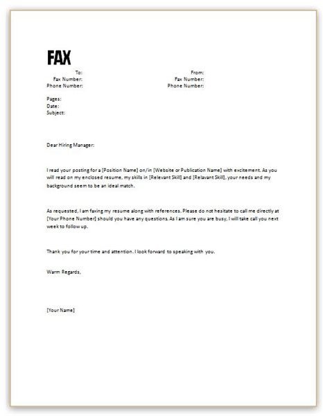 Business Letter Template Word