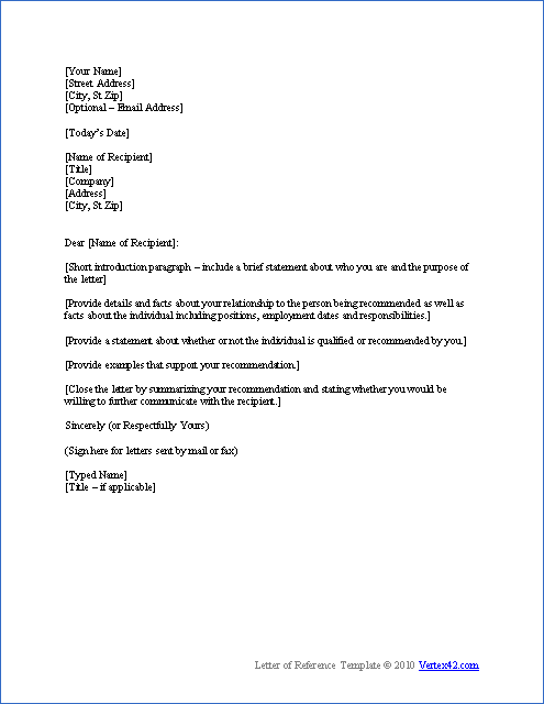 Business Letter Writing Format Examples