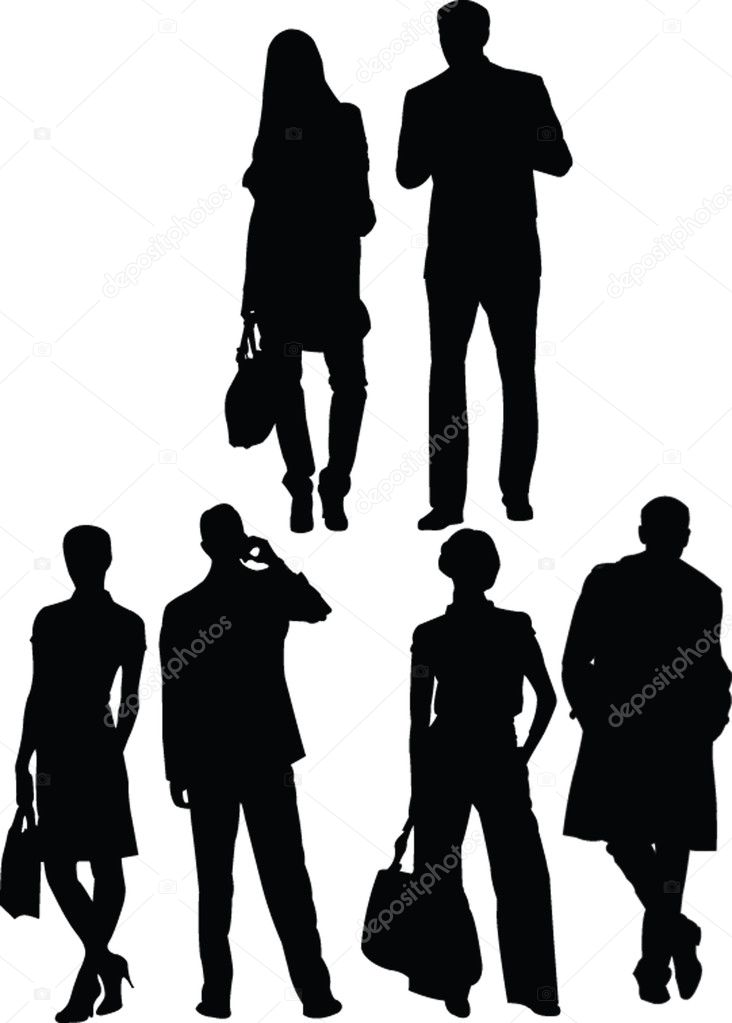 Business People Silhouette
