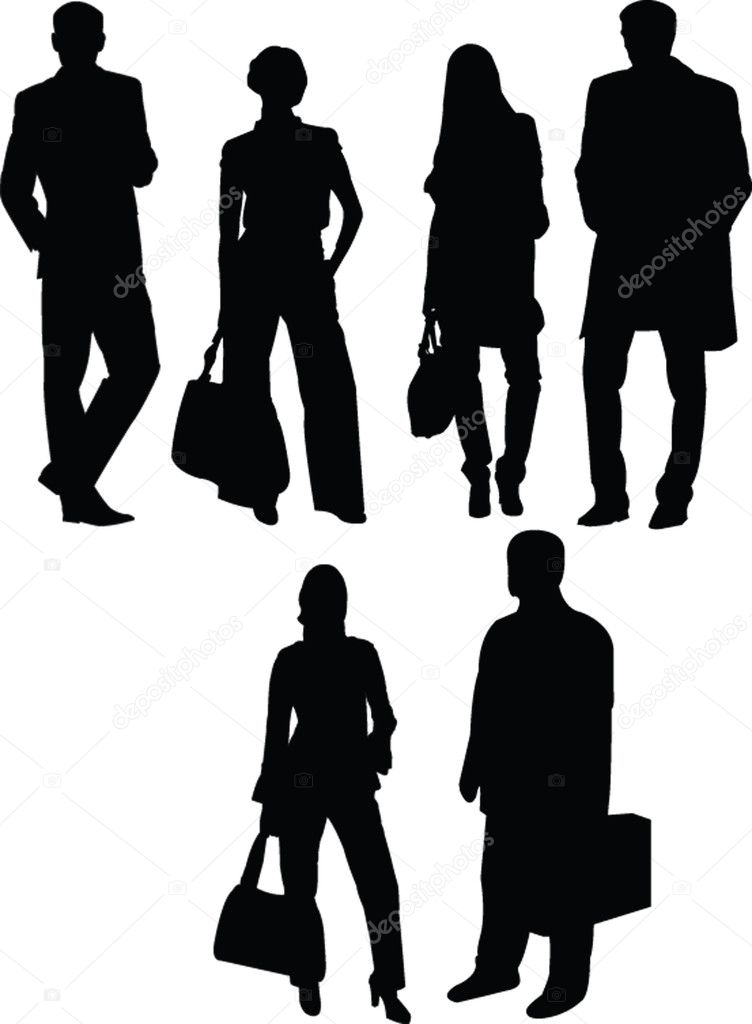 Business People Silhouette