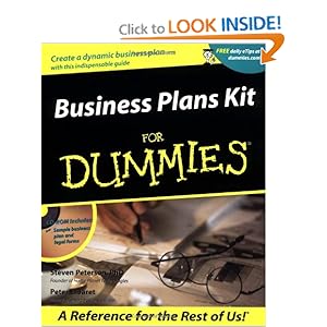 Business Plan Format For Dummies