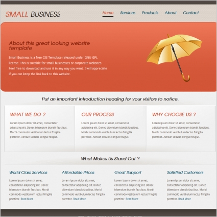 Business Website Templates Free Download