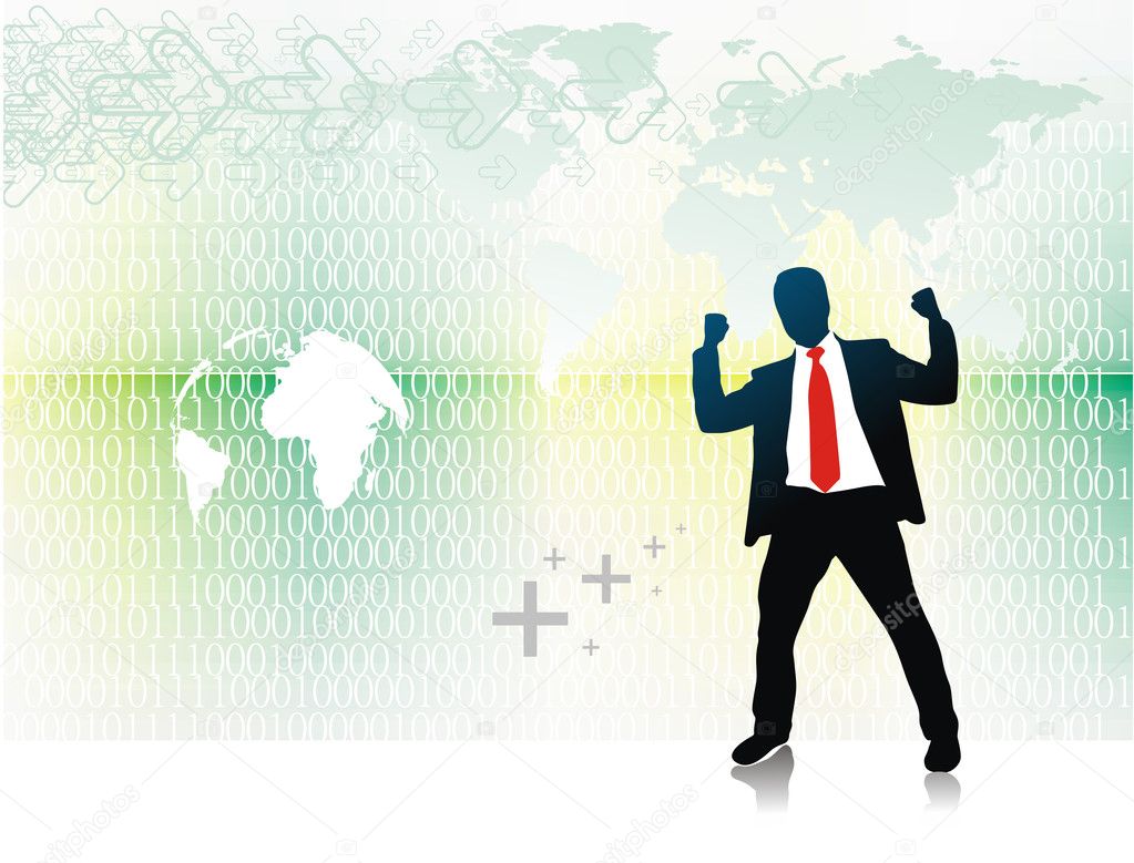 Businessman Silhouette Vector Free