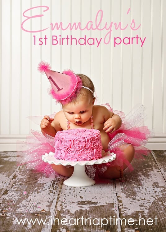 Cake Decorating Ideas For Girls First Birthday