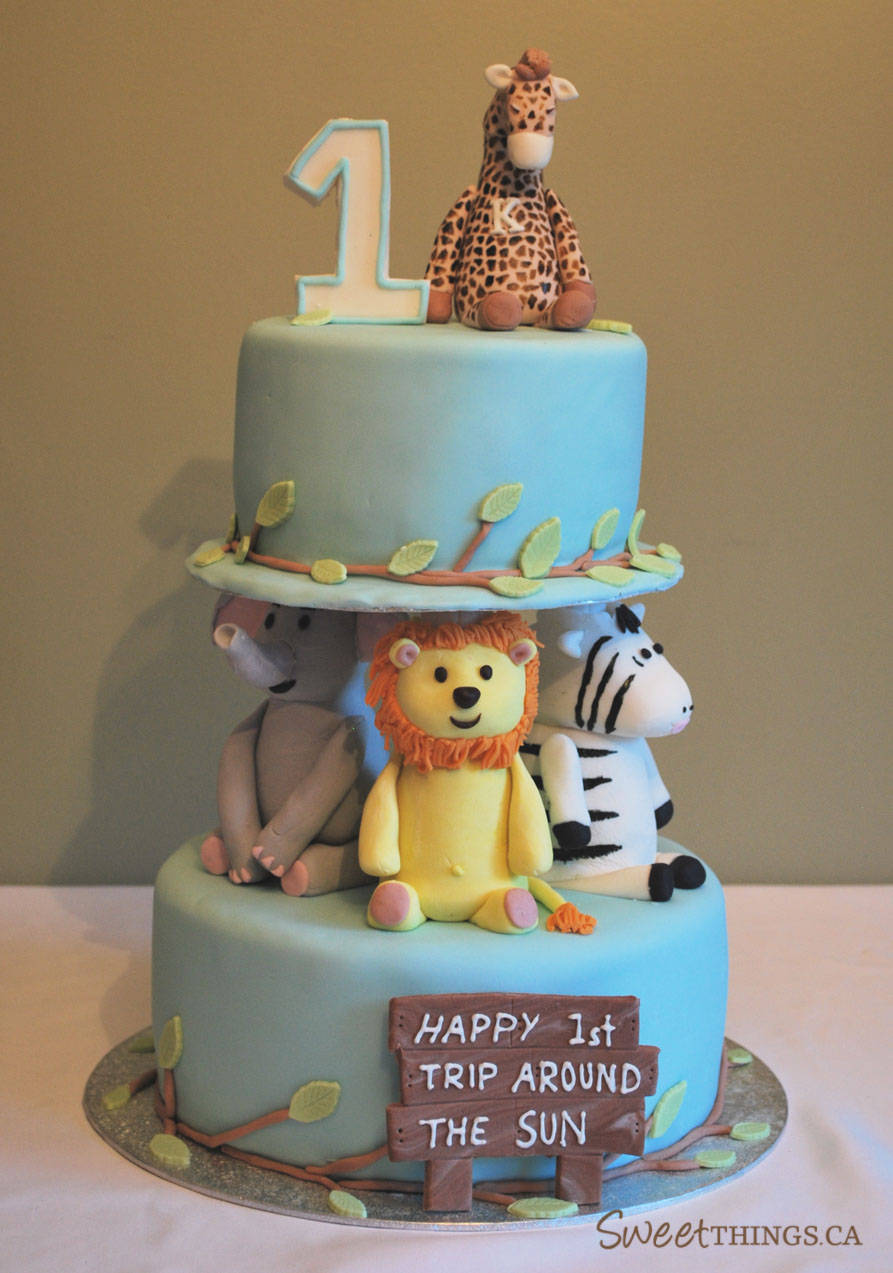 Cake Designs For Boys 1st Birthday