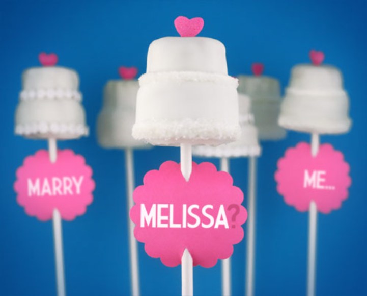 Cake Pops Wedding Favours