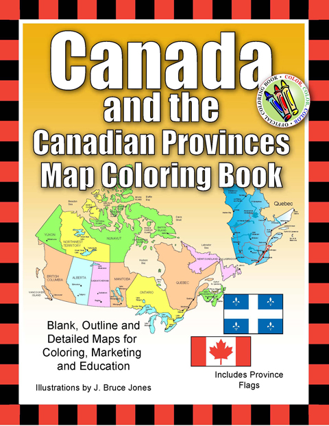 Canada Map Outline Kids