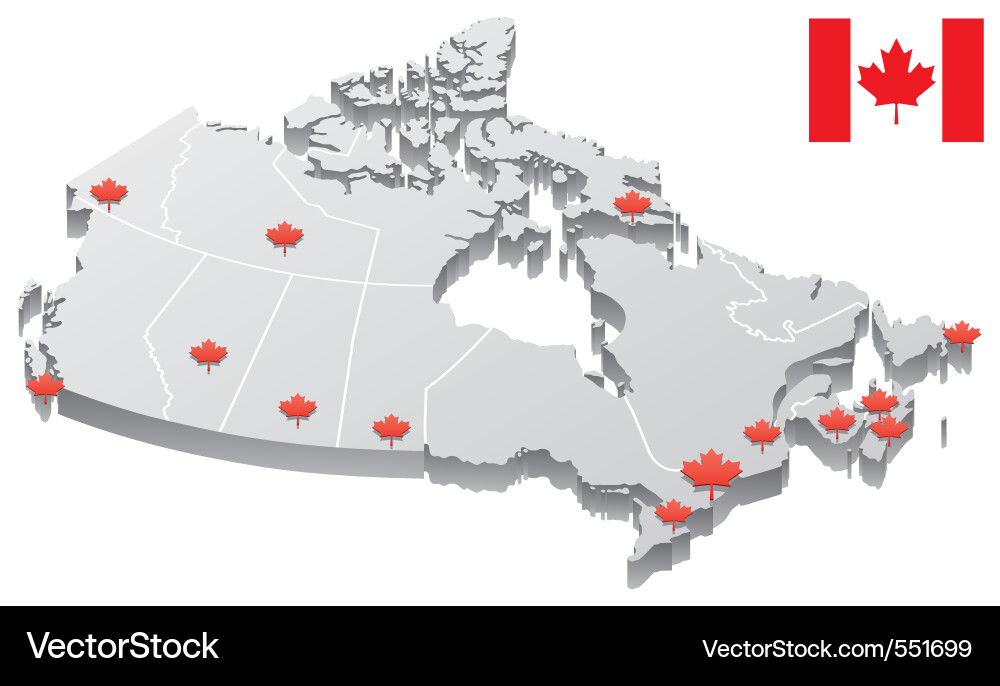 Canada Map With Capitals