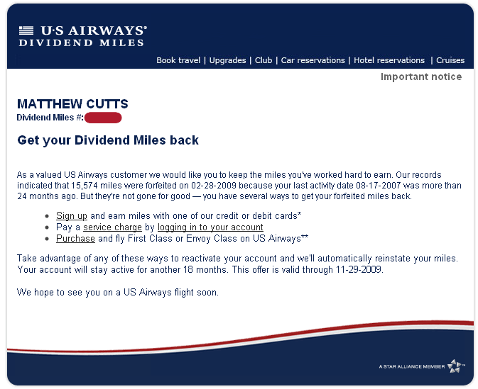 Cancellation Policy Us Airways