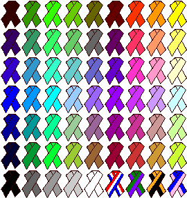Cancer Ribbon Colors