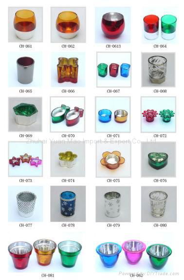 Candle Holders Glass