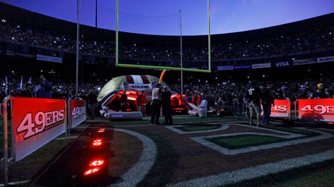 Candlestick Park Baseball To Football