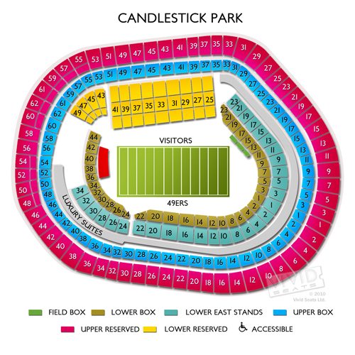 Candlestick Park Seat View