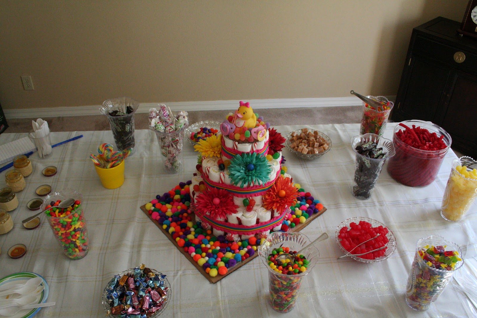 Candy Bar Ideas For Baby Shower