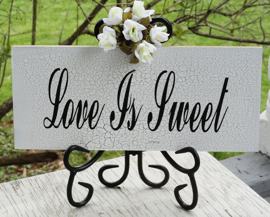 Candy Bar Sign For Wedding