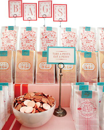 Candy Bar Wedding Bags